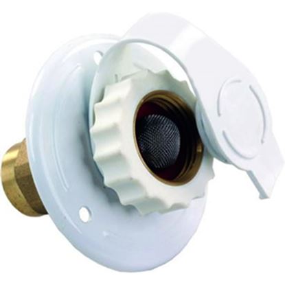 Alamo RV and Truck Center. JR Products White Metal Fresh Water Inlet w ...